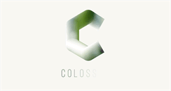 Desktop Screenshot of colossusproductions.co.uk